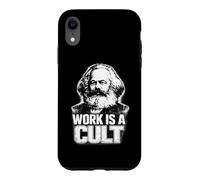 Carcasa para iPhone XR “Work IS A Cult”, Karl Marx, Comunismo, Marx