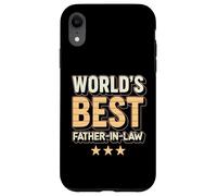 Carcasa para iPhone XR World’s Best Father-in-Law Ever Retro Grunge