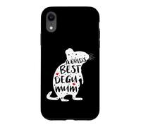 Carcasa para iPhone XR Worlds Best Degu Mamá Lindo Degu Propietario Diciendo