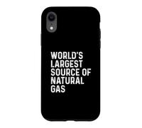 Carcasa para iPhone XR World'S Largest Source of Natural Gas