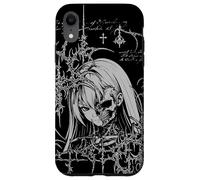 Carcasa para iPhone XR Y2K Grunge Anime Goth Alt Sigilism Japanese Zombie Graphic