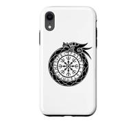 Carcasa para iPhone XR Yelmo nórdico de Ouroboros del asombro