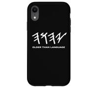 Carcasa para iPhone XR YHWH Símbolo Hebreo más Antiguo Que el lenguaje Israel Diseño