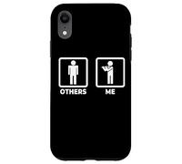 Carcasa para iPhone XR Yo como flautista Flauta Músico Instrumento de Viento Madera