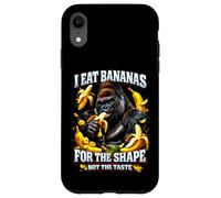 Carcasa para iPhone XR Yo como plátanos para la Forma, no el Gusto Humor para Adultos Meme