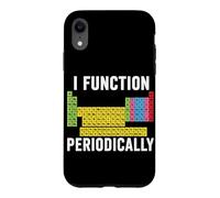 Carcasa para iPhone XR Yo Función Periódicamente Divertido Profesor de Ciencias de Química Nerd