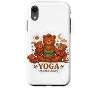 Carcasa para iPhone XR Yoga Mama Bear - Regalo Divertido para mamás Mindfulness Wellness