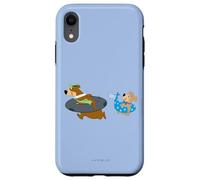 Carcasa para iPhone XR Yogi Bear Yogi and Boo Boo Going Swimming