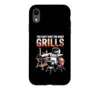 Carcasa para iPhone XR You Can't Have Too Many Grills Barbacoa ahumador Pitmaster Carbón