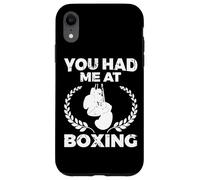 Carcasa para iPhone XR You Had Me At Boxing Self-Defense