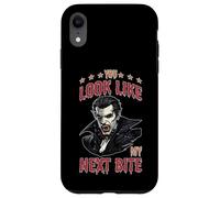Carcasa para iPhone XR You Look Like My Next Bite Vampire Flirt Party -
