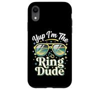 Carcasa para iPhone XR Yup I'm The Ring Dude Cortejo Nupcial