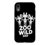 Carcasa para iPhone XR Zoo Wild Dad Safari Vida Silvestre Familia Animal Viaje a Juego