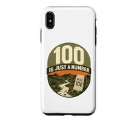 Carcasa para iPhone XS MAX 100 es Solo un número de Ultramarathon Trail Badge