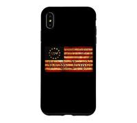 Carcasa para iPhone XS MAX 1776 US Flag We The People Distressed USA United States