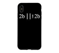 Carcasa para iPhone XS MAX 2b||!2b - Ser o no ser