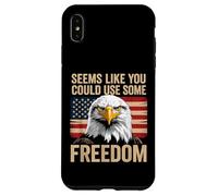 Carcasa para iPhone XS MAX 4th of July US Flag Eagle You Could Use Some Freedom Meme