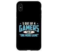 Carcasa para iPhone XS MAX 5 de Cada 4 Jugadores Dicen un Juego más - Funny Gamer Gaming