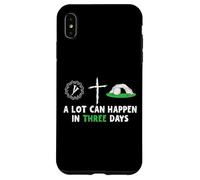 Carcasa para iPhone XS MAX A Lot Can Happen In 3 Days Easter Day Jesus Cross Christian