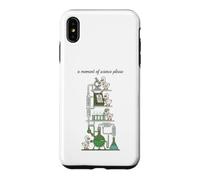 Carcasa para iPhone XS MAX A Moment of Science Please Funny Cute Duck Chemistry