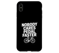Carcasa para iPhone XS MAX A Nadie le Importa pedalear Humor de Ciclismo más rápido