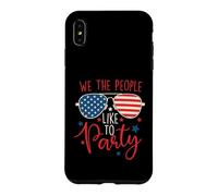 Carcasa para iPhone XS MAX A Nosotros la Gente le Gusta la Fiesta - Día de la Independencia del 4 de Julio