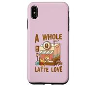 Carcasa para iPhone XS MAX A Whole Latte Love Coffee Kawaii Lindo Divertido