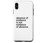 Carcasa para iPhone XS MAX Absence of Evidence Scientific Method and Religious Design