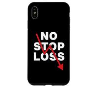 Carcasa para iPhone XS MAX Accidente del Mercado de valores No Stop Loss Trading Bajista Daytrading