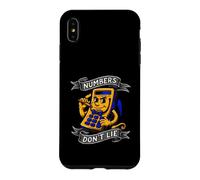 Carcasa para iPhone XS MAX Accountant Calculator Numbers Dont Lie