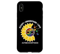 Carcasa para iPhone XS MAX Aceptar Comprender Amar Aceptación del Autismo