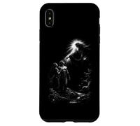 Carcasa para iPhone XS MAX Adán y eva génesis creación Dios luz Divina