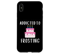 Carcasa para iPhone XS MAX Addicted To Frosting Cake Icing Lover Wedding Cake Decorator