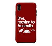 Carcasa para iPhone XS MAX Adiós, Mudarse a Australia
