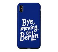 Carcasa para iPhone XS MAX Adiós, Mudarse a Berlín