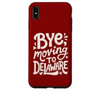 Carcasa para iPhone XS MAX Adiós, Mudarse a Delaware