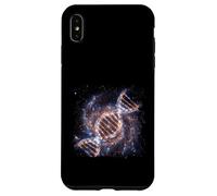 Carcasa para iPhone XS MAX ADN Helix Galaxia Ciencia Espacial Cósmico Concepto Gráfico