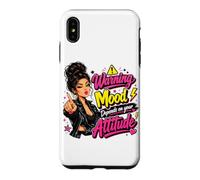 Carcasa para iPhone XS MAX Advertencia: Tu Estado de ánimo depende de tu Actitud