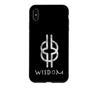 Carcasa para iPhone XS MAX África Occidental Adinkra NYANSAPO Significado SABIDURÍA