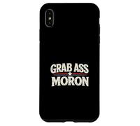 Carcasa para iPhone XS MAX Agarra Culo Moron Divertido Sátira Política Retro Patriótico