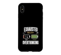 Carcasa para iPhone XS MAX Agotado Pero Aún Rumiando Pensamientos