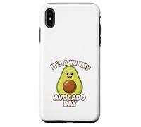 Carcasa para iPhone XS MAX Aguacate Divertido Kawaii Vegano Vegetariano Fruta