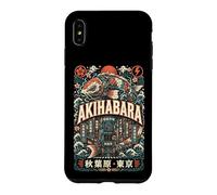 Carcasa para iPhone XS MAX Akihabara Mecánica Koi Futuro Distrito Tokio Japón Gráfico