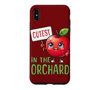 Carcasa para iPhone XS MAX Al recolector de Manzanas más Lindo del huerto le Encanta Recoger Manzanas a los niños