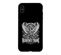 Carcasa para iPhone XS MAX Alas de grulla Celestial de Larga Vida Japonesa Mítica