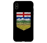 Carcasa para iPhone XS MAX Alberta Escudo DE Armas Bandera Canadiense Edmonton Calgary