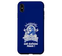Carcasa para iPhone XS MAX Aleluya y cafeína Amén Amado café Iglesia con Texto en alemán