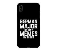 Carcasa para iPhone XS MAX Alemán Mayor De Día Memes Noche Estudiante De Filología Germánica