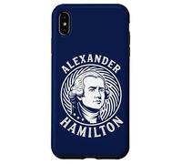 Carcasa para iPhone XS MAX Alexander Hamilton Patriota Americano, Padre Fundador