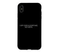 Carcasa para iPhone XS MAX Algoritmos de llanto sarcástico, no niños